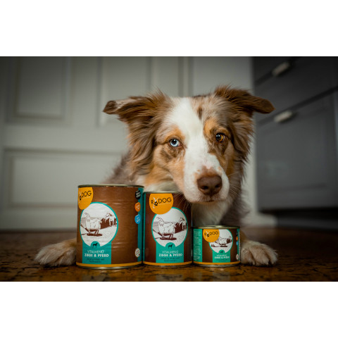 Dog Accessories Wet pet food RyDog Goat&Horse (Ziege&Pferd) 200g 6 Piece -3- Anifit